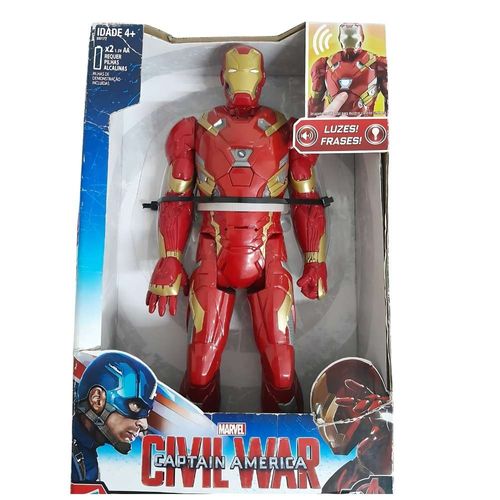 Boneco Homem De Ferro 30cm Articulado Hasbro