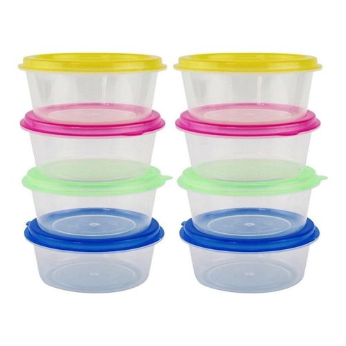 Kit De Mini Potes Com 8 Peças Clink