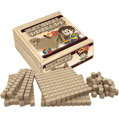 Jogo Material Dourado 32 IOB Brinquedos