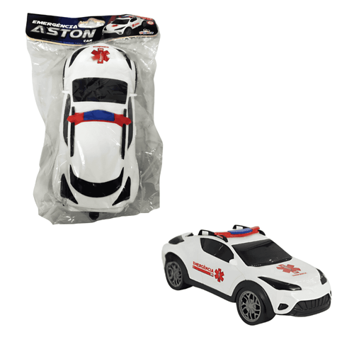 Brinquedo Carro Aston Emergência 135 Lummar