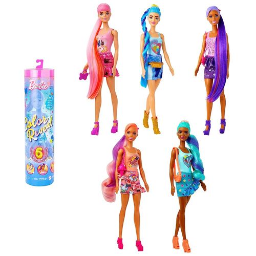 Boneca Barbie Color Reveal Tottaly Denim Sortida Mattel