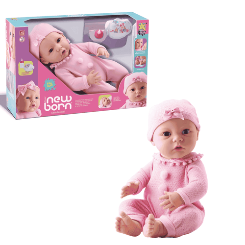 Boneca New Born Little Faz Xixi Diver Toys