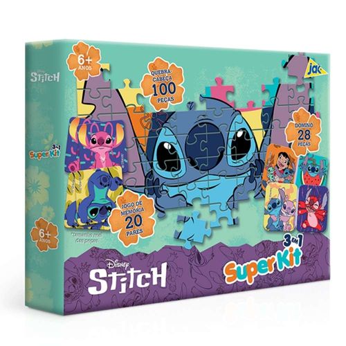 Jogos Super Kit 3 Em 1 Stitch Toyster