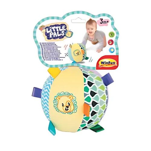 Brinquedo Para Bebê Bolinha Chocalho Macia Winfun