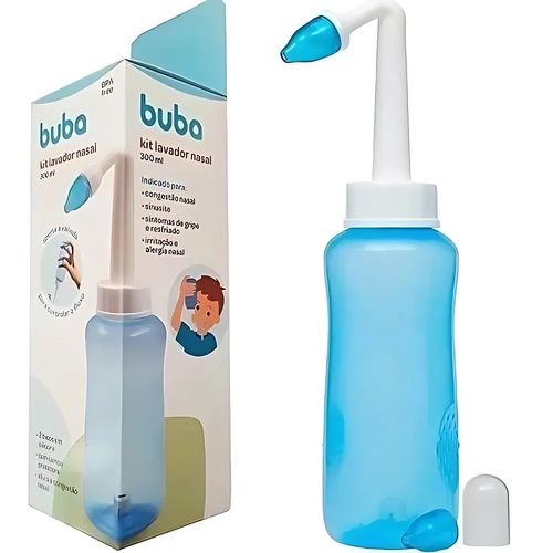 Kit Lavador Nasal 300ml Buba