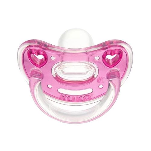 Chupeta Elegance Plus Bico Orto 2 Rosa 6+ Meses Kuka