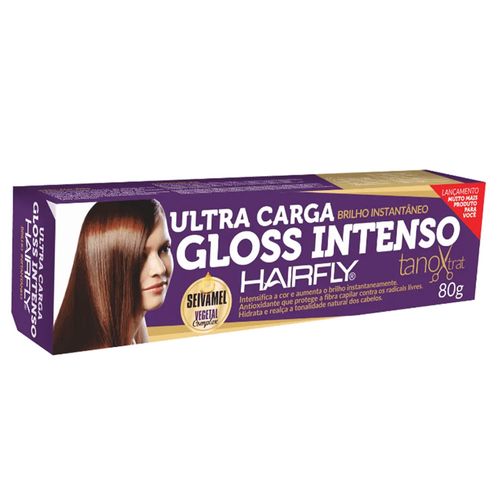 Banho Tratamento Ultra Carga Gloss Intenso 80g Hair Fly