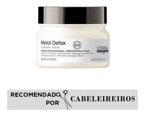Máscara Capilar Metal Detox 250ml L'oréal Professionnel