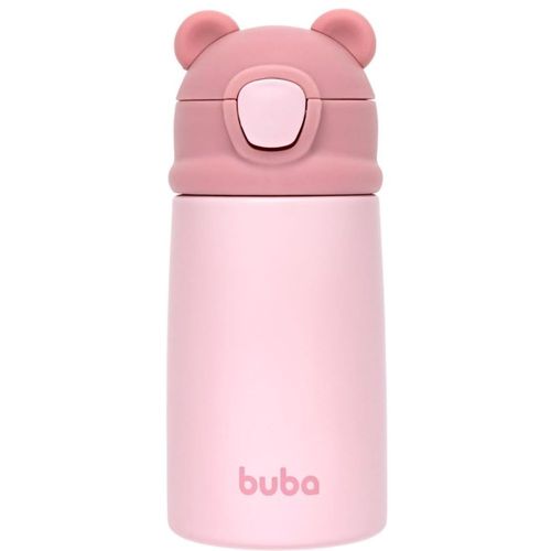 Copo Térmico 320ml Ursinho Rosa Menina Buba