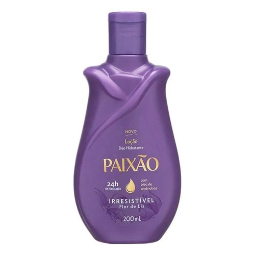 Loção Deo Hidratante Irresistível 200ml Paixão