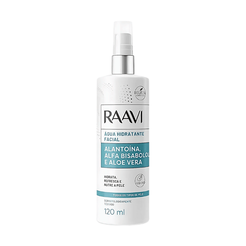 Água Hidratante Facial 120ml Raavi