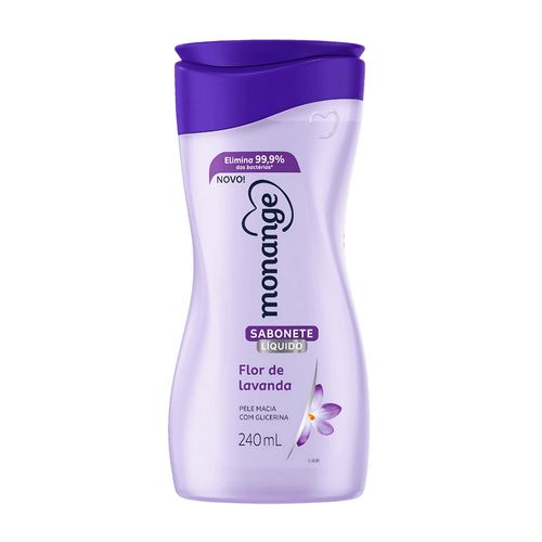 Sabonete Líquido Flor de Lavanda 240ml Monange