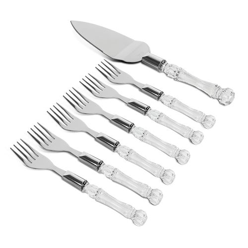 Conjunto Para Bolo 7 Peças Tasty Cristal Brinox