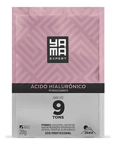 Refil Pó Descolorante Ácido Hialurônico 20g Yamá