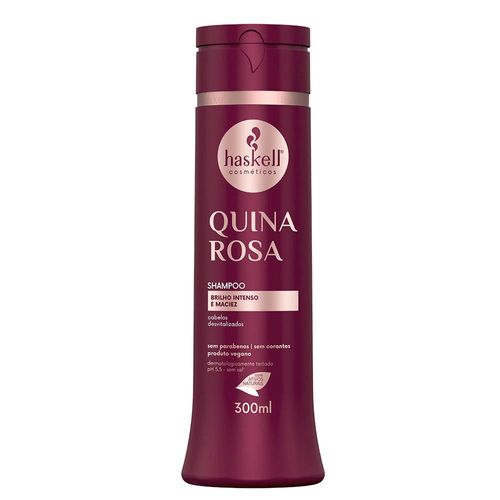 Shampoo Quina Rosa 300ml Haskell