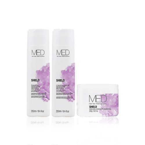 Kit Shield Hidratante Protetor 250ml Med For You