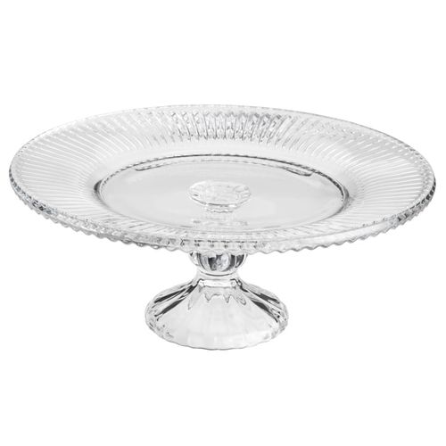 Prato para Bolo Cristal de Chumbo Renaissance 7644 Lyor