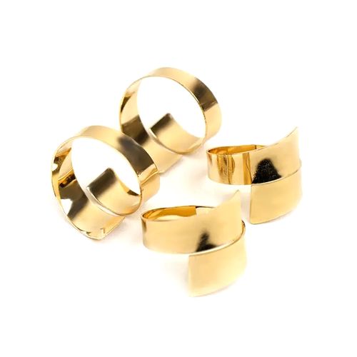 Conjunto de Argolas Porta Guardanapos 4 Peças Brinox