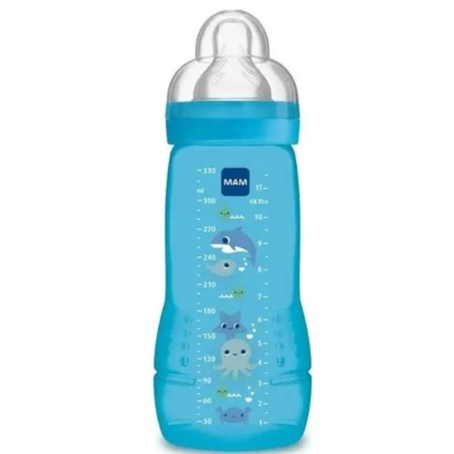 Mamadeira Easy Active 330ml Boys Ma40811/4833 MAM  (ESTAMPAS SORTIDAS - ENVIO MEDIANTE DISPONIBILIDADE)