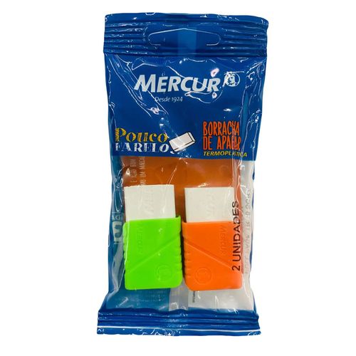 Borracha TR 18 Pull Pack C/2 Unidades Cores Sortidas Mercur
