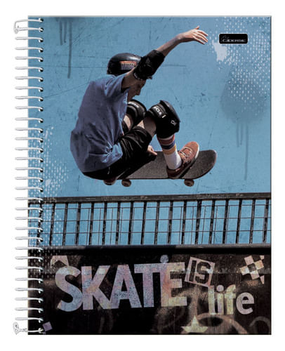 Caderno Bliss 20 Matérias 400 Folhas Cadersil (CAPAS SORTIDAS)