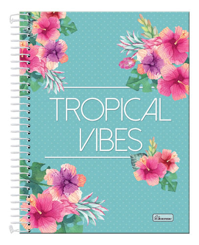 Caderno Bliss Misto 15 Matérias 300 Folhas Cadersil (CAPAS SORTIDAS)