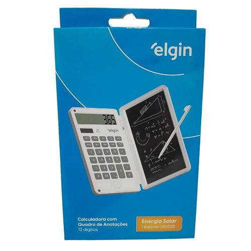 Calculadora Com Tela Para Anotação Elgin