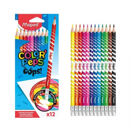 Lápis de Cor Color Peps 12 Cores Maped