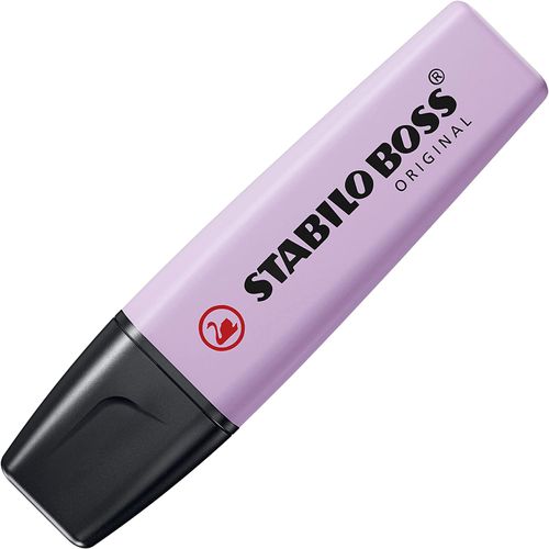Marca Texto Boss Original Pastel Lilás Stabilo