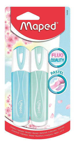 Marca Texto Pastel Com 2 Unidades Maped