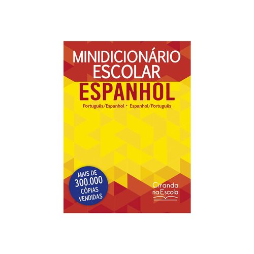 Minidicionário Escolar Espanhol Ciranda Cultural