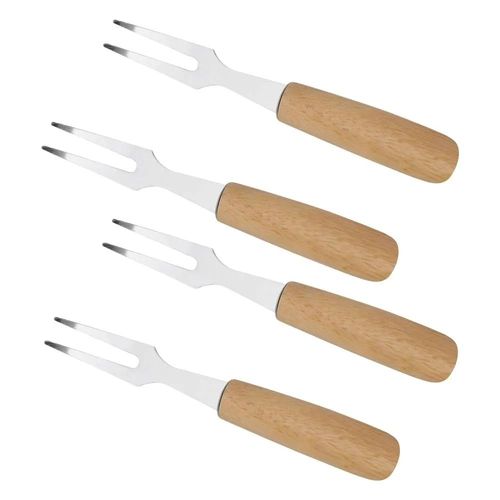 Kit Com 4 Mini Garfos Para Petiscos Mimo Style