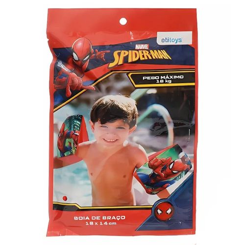 Kit Boia Para Braço Homem-Aranha 18x14cm Etitoys