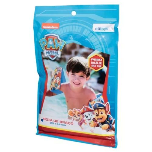 Kit Boia Para Braço Patrulha Canina 18x14cm Etitoys