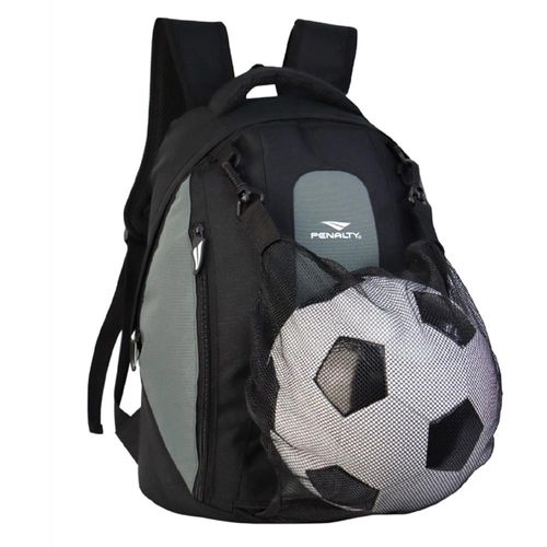 Mochila De Costas Esportiva Cinza E Preta Penalty