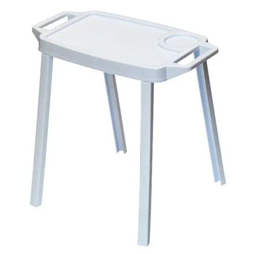 Mesinha Desmontável Branca 44x22,5x40cm Zeek