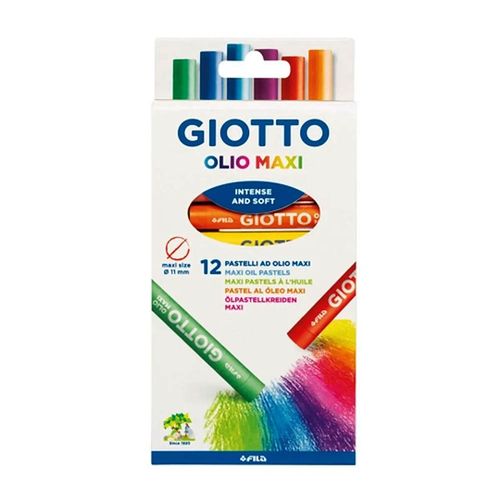 Giz Pastel Oleoso Giotto Olio Maxi Fila