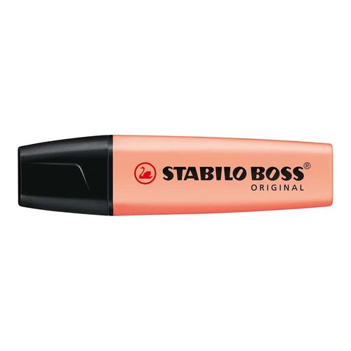 Marca Texto Stabilo Pêssego Pastel 10cm Stabilo