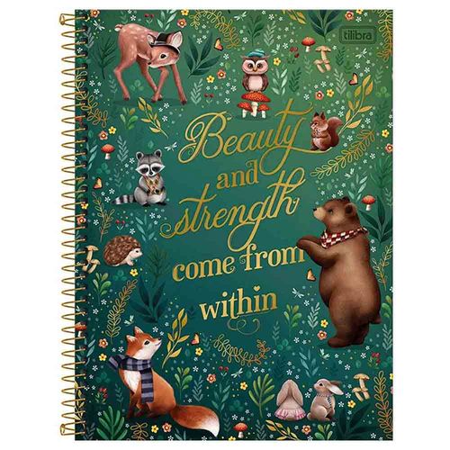 Caderno Loveland 10 Matérias 160 Folhas Sortido Tilibra