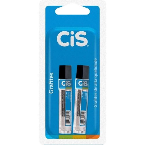 Ponta Grafite Refil 0.5mm 2 Blisters Com 12 Unidades Cis
