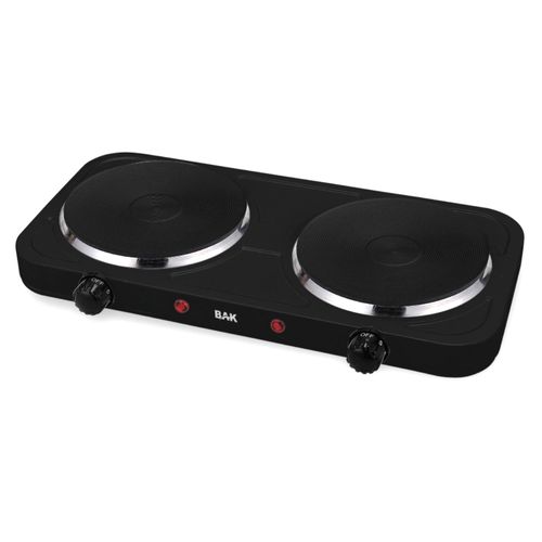 Fogareiro Elétrico 2 Bocas (Cores Sortidas) 220V Bak