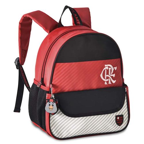 Mini Mochila Infantil Flamengo Acima De Tudo Rubro Negro Clio