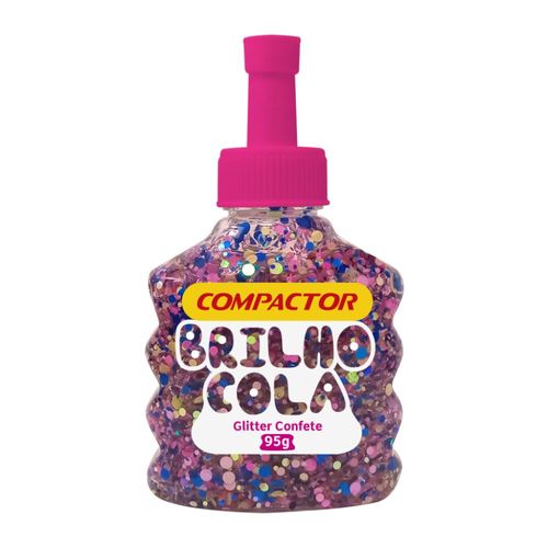 Cola Com Brilho 95g Sortidas Compactor