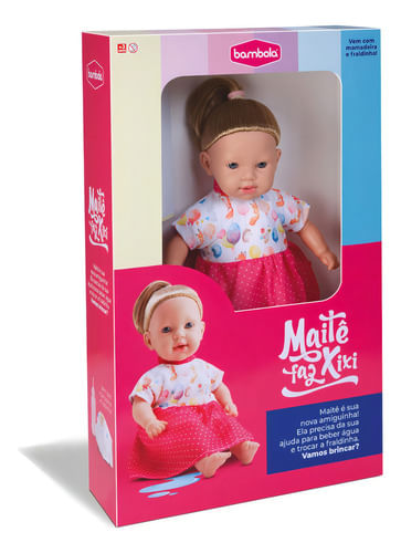 Boneca Maitê Faz Xixi Bambola