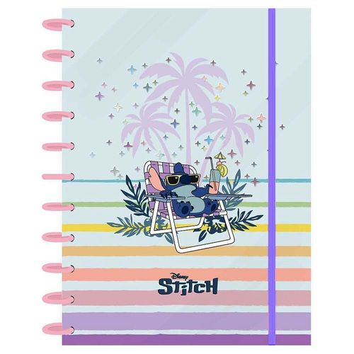 Caderno Inteligente Stitch 10 Matérias 160 Folhas Sortido Foroni