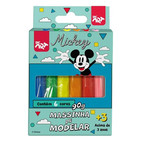 Massinha De Modelar 6 Cores Mickey Dac