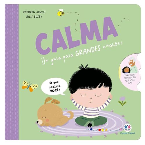 Livro Cartonado Calma Ciranda Cultural