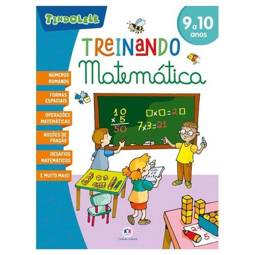 Livro Treinando Matemática Tindolelê Ciranda Cultural