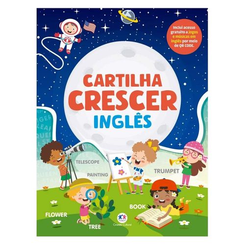 Livro Cartilha Crescer Inglês Ciranda Cultural