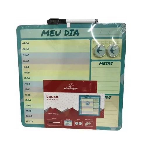 Lousa Mágica Calendário 29x29cm Win Paper